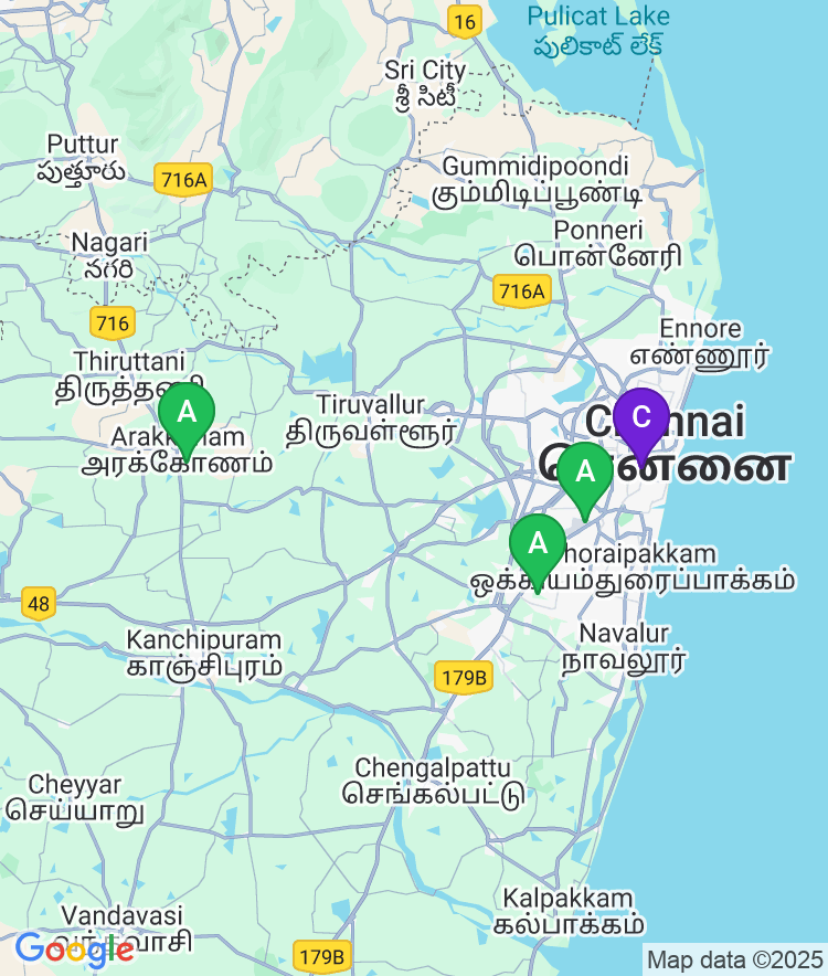 Chennai Available Airport Options